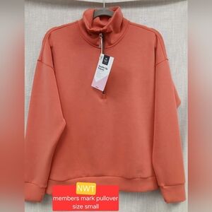 Members Mark Womens Pullover Hoodie Jacket Size Small. NWT